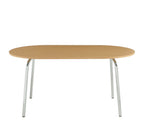 Vassi - Table À Manger - Effet Chêne