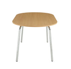 Vassi - Table À Manger - Effet Chêne