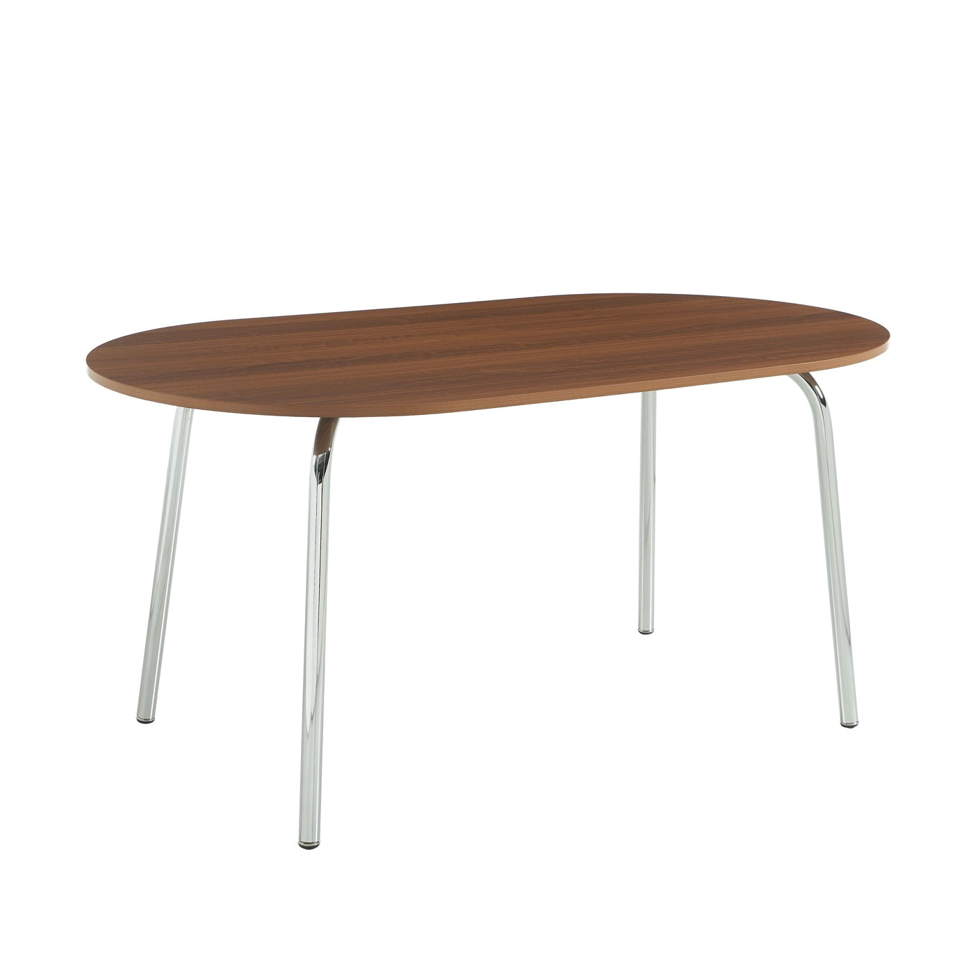 Vassi - Table À Manger - Effet Noyer