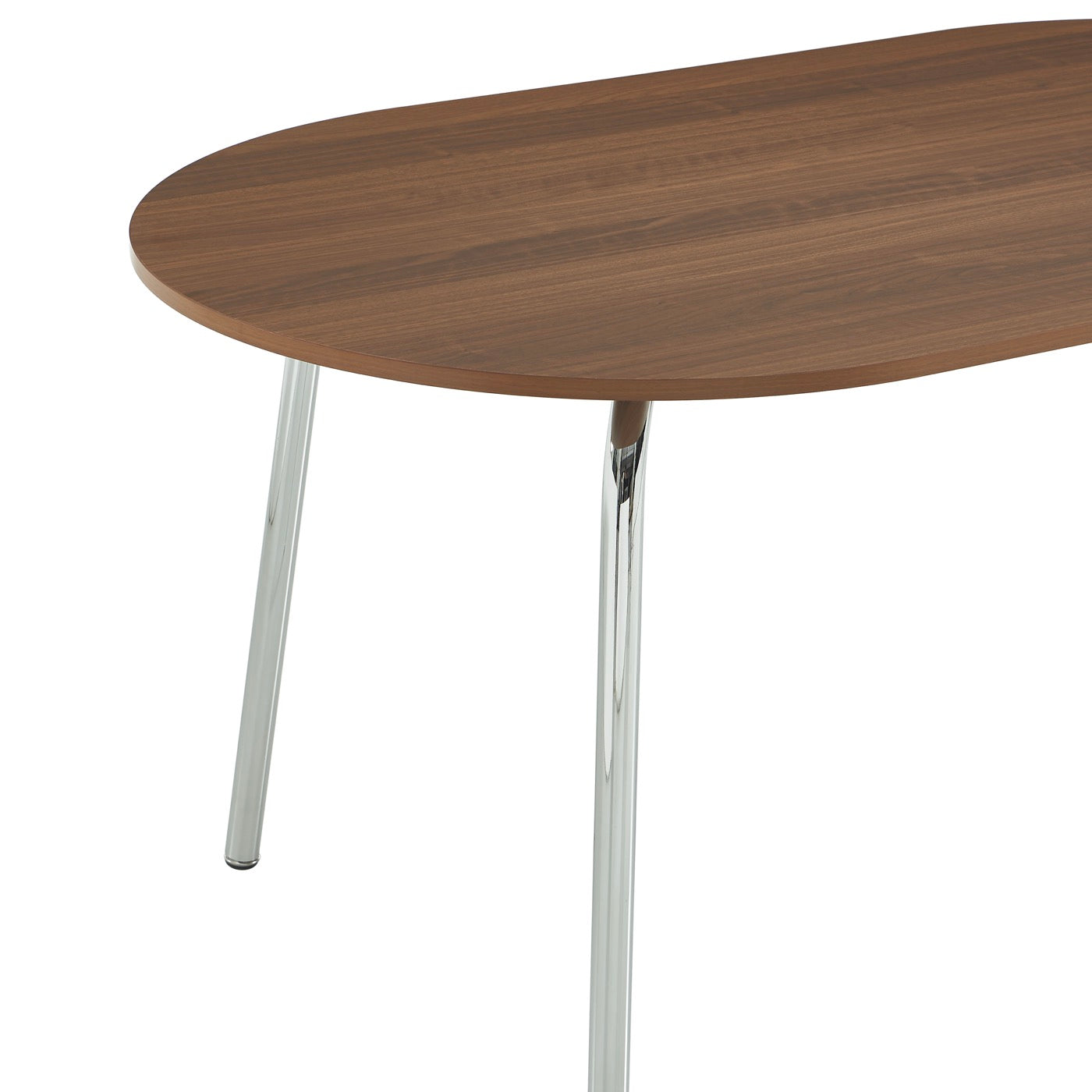 Vassi - Table À Manger - Effet Noyer