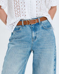 Ceinture lisse caramel_1