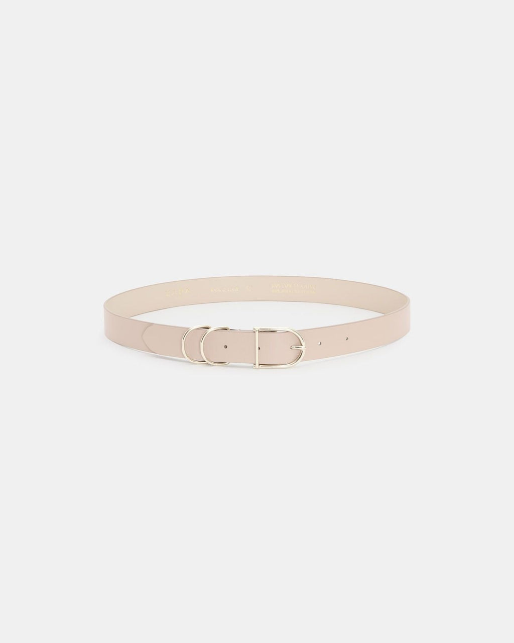 Ceinture lisse beige_1