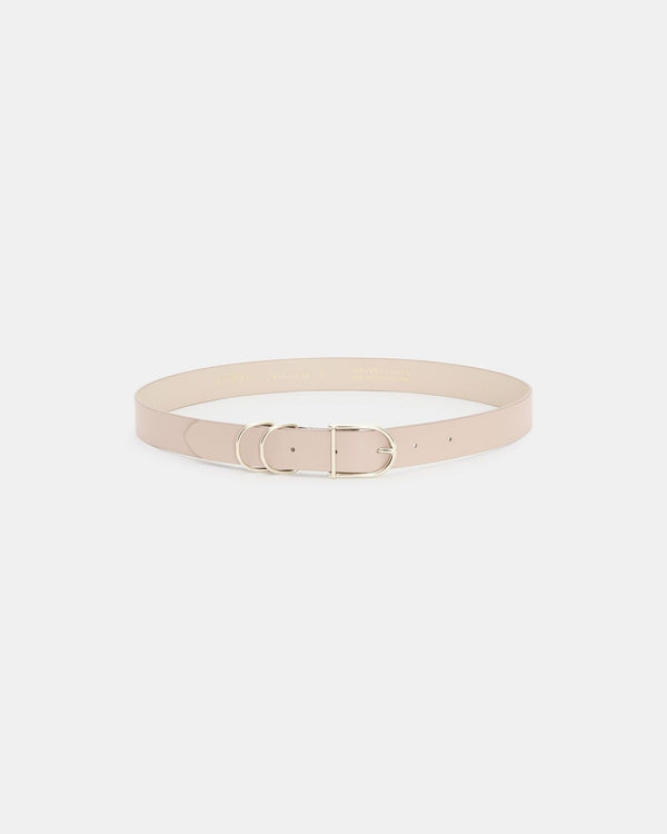 Ceinture lisse beige_1