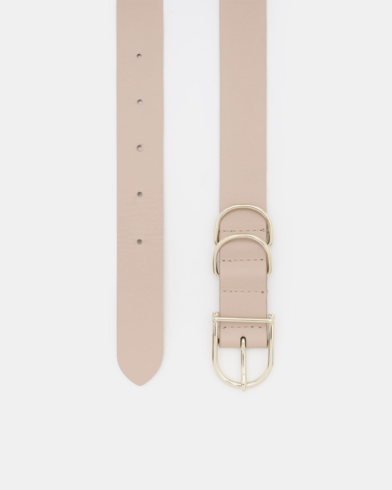 Ceinture lisse beige_2