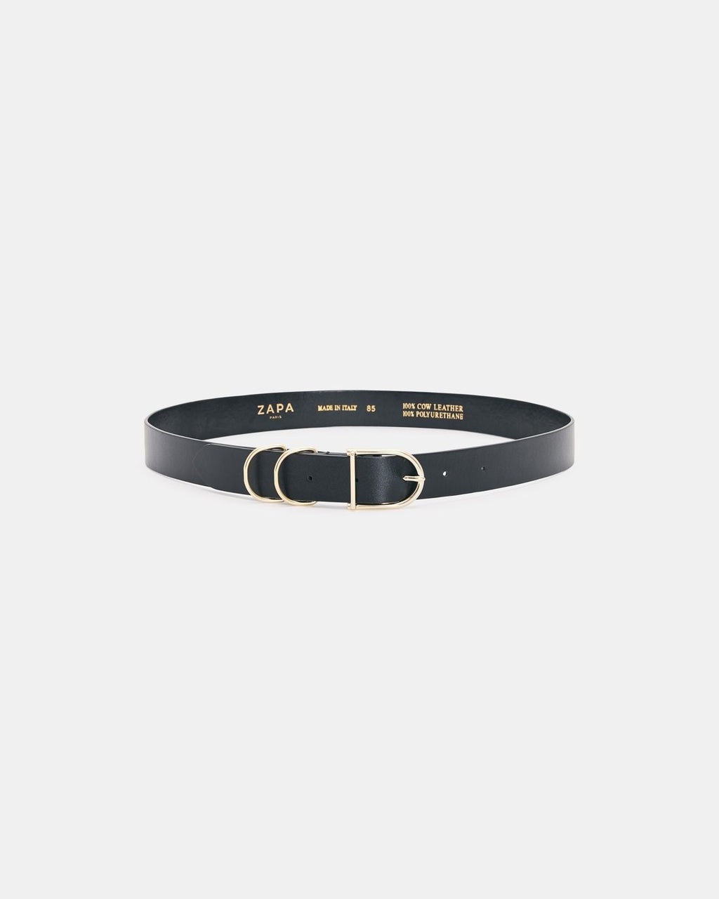Ceinture lisse noir_3