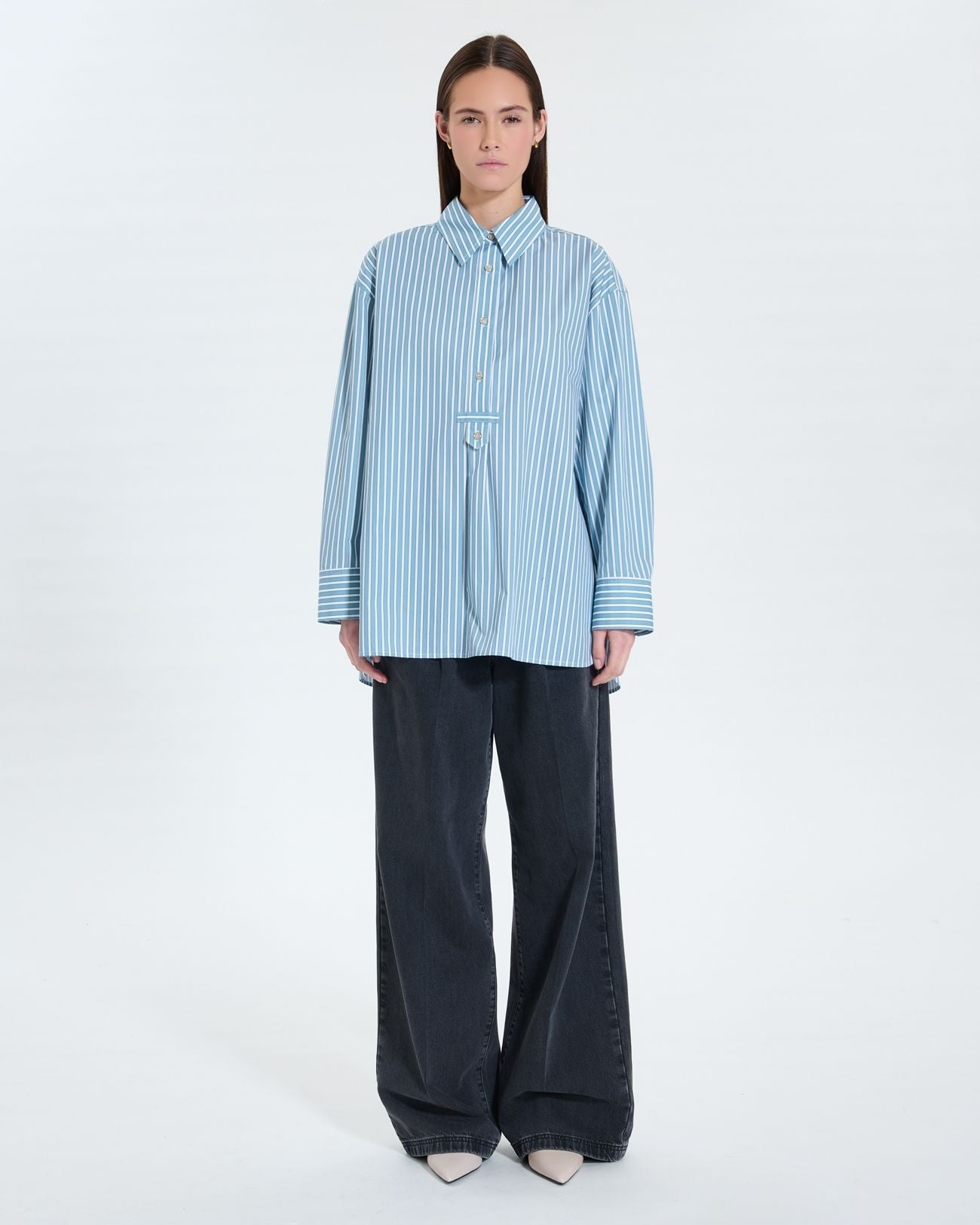 Chemise oversize à rayures_4