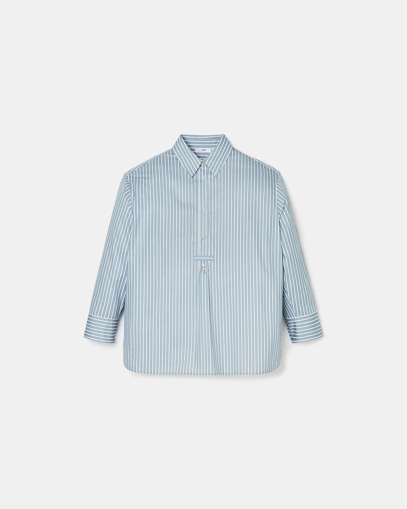 Chemise oversize à rayures_5