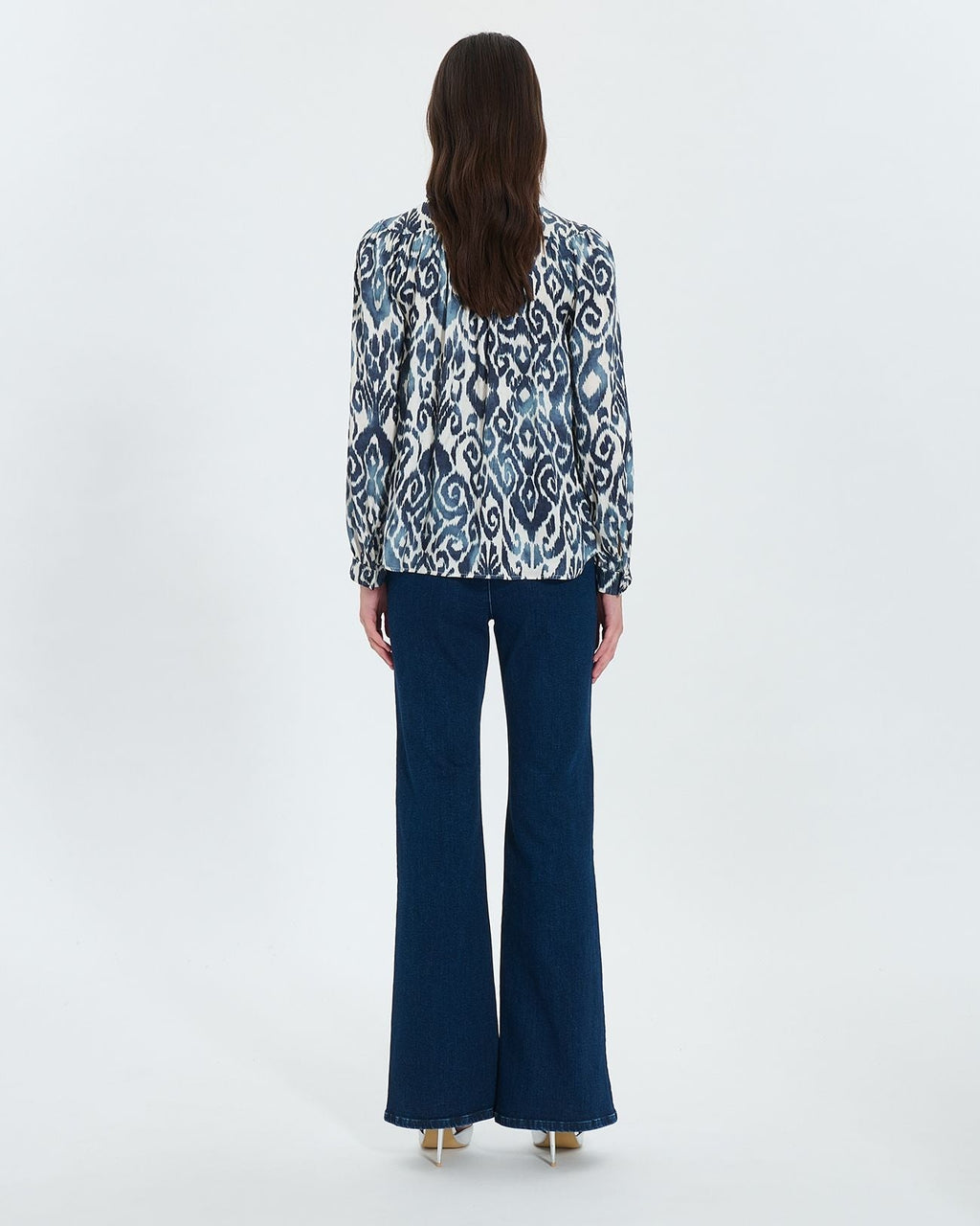 Chemise à imprimé summer wave_3