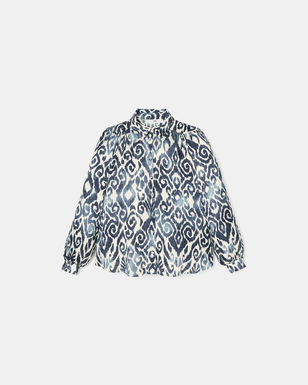 Chemise à imprimé summer wave_5