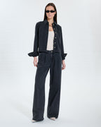 Chemise en jean noire_2