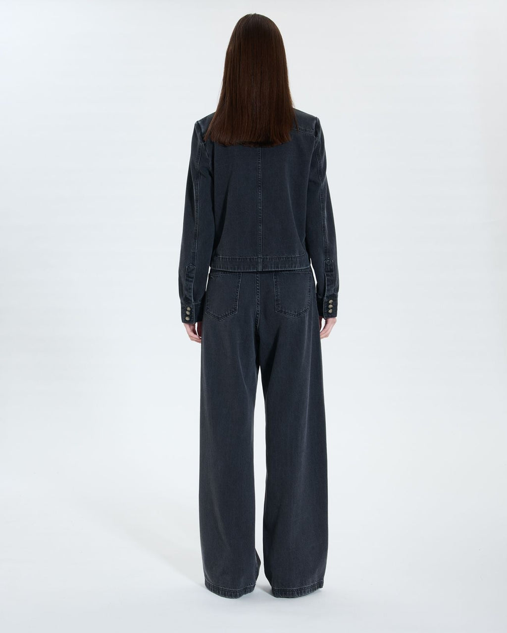 Chemise en jean noire_3
