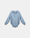Chemise fluide en coton à rayures_1