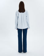 Chemise en popeline bleu ciel_3