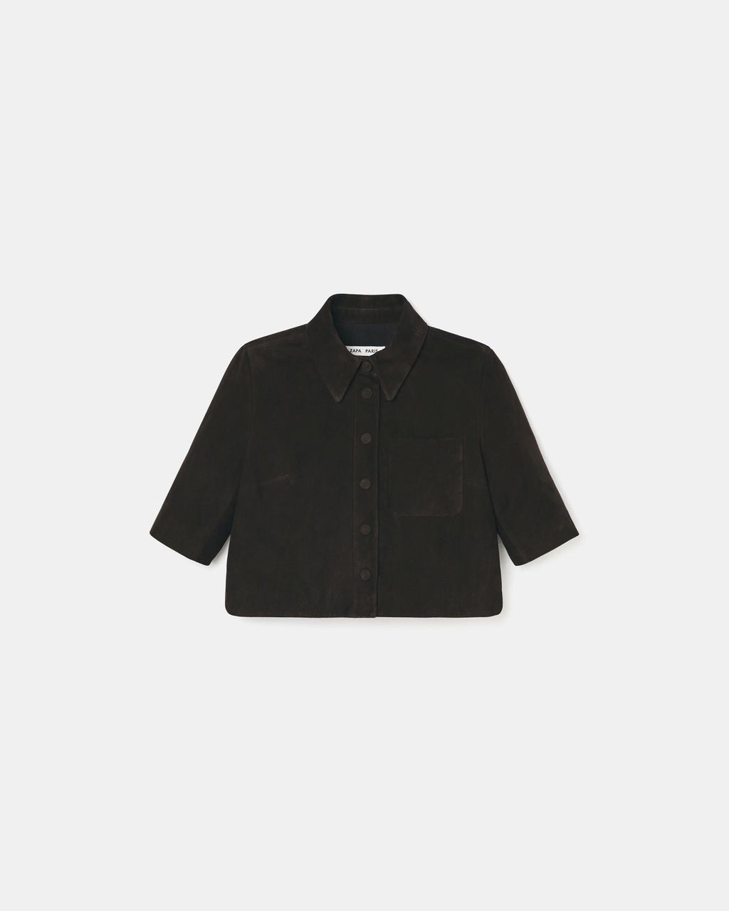 Chemise courte chocolat_5
