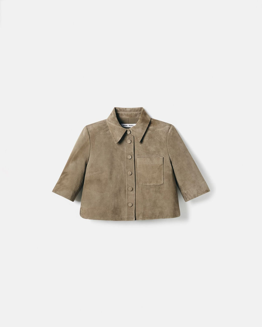 Chemise courte kaki_6