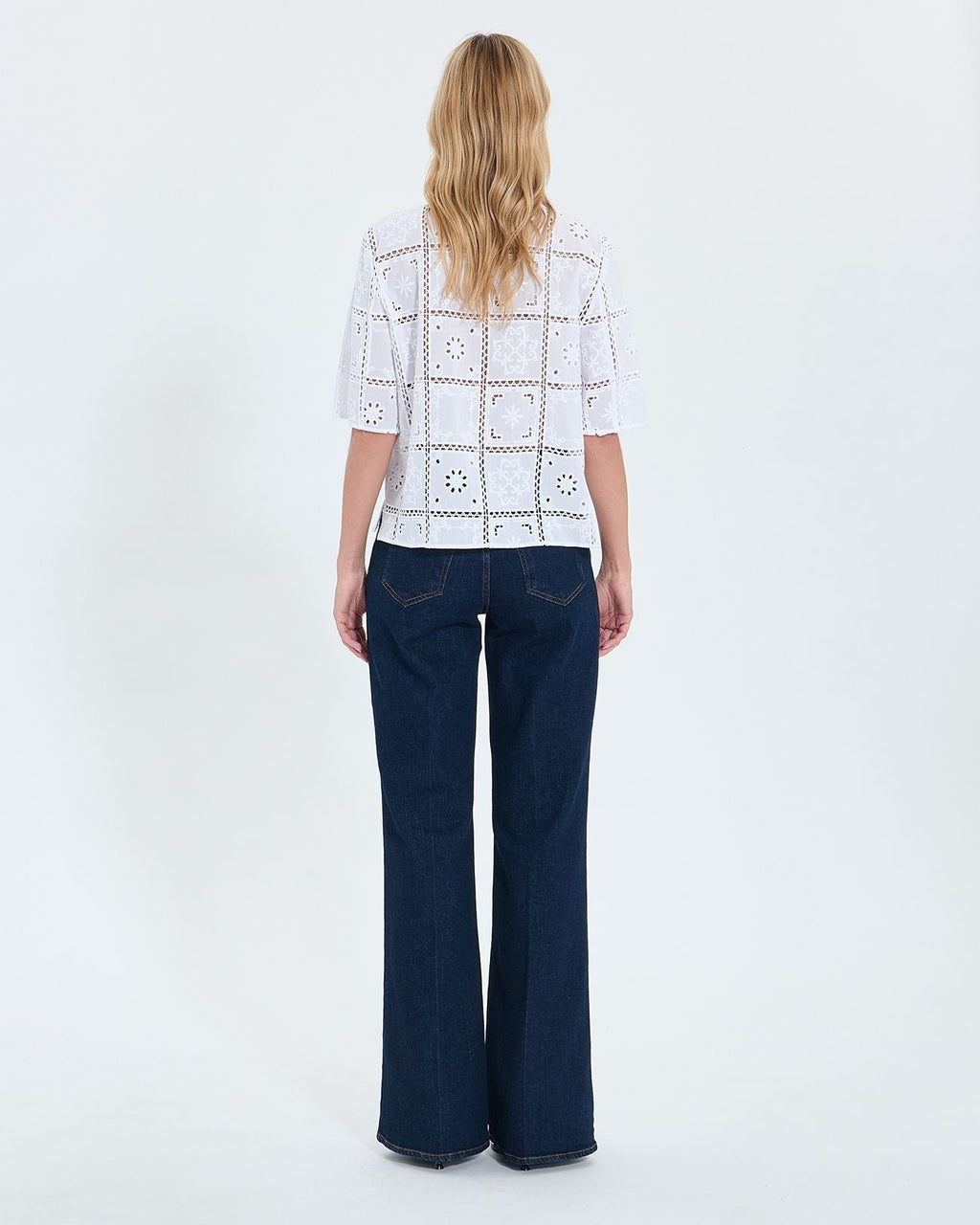 Chemise en broderie anglaise écrue_3