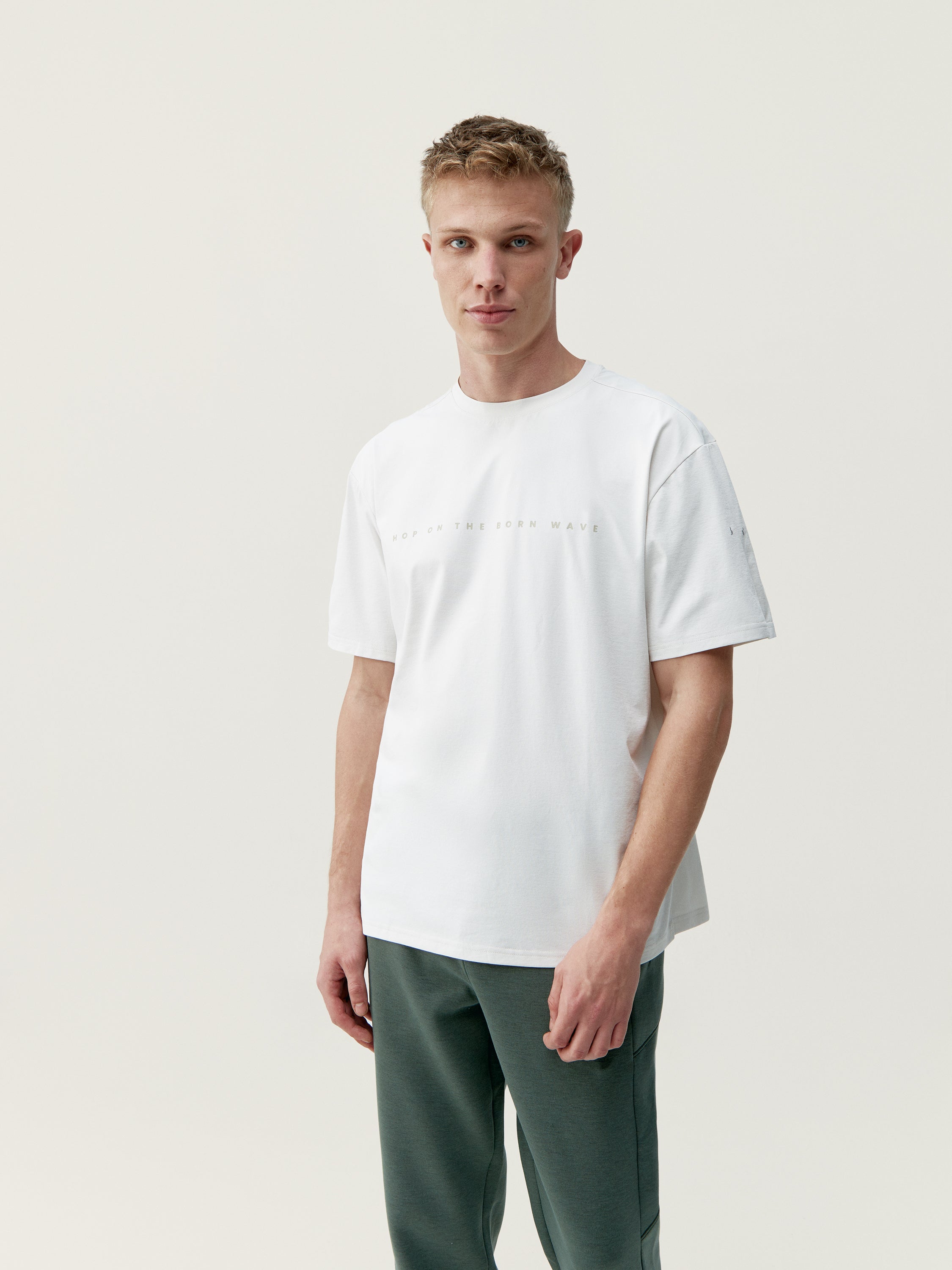 T-Shirt Veneta - Craie Blanche - Homme