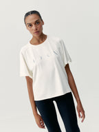 T-Shirt Vero - Craie Blanche - Femme