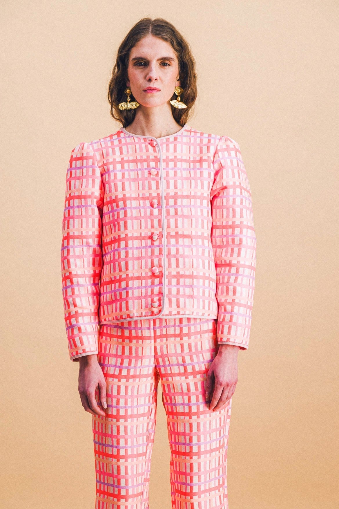 Veste Diane Tartan