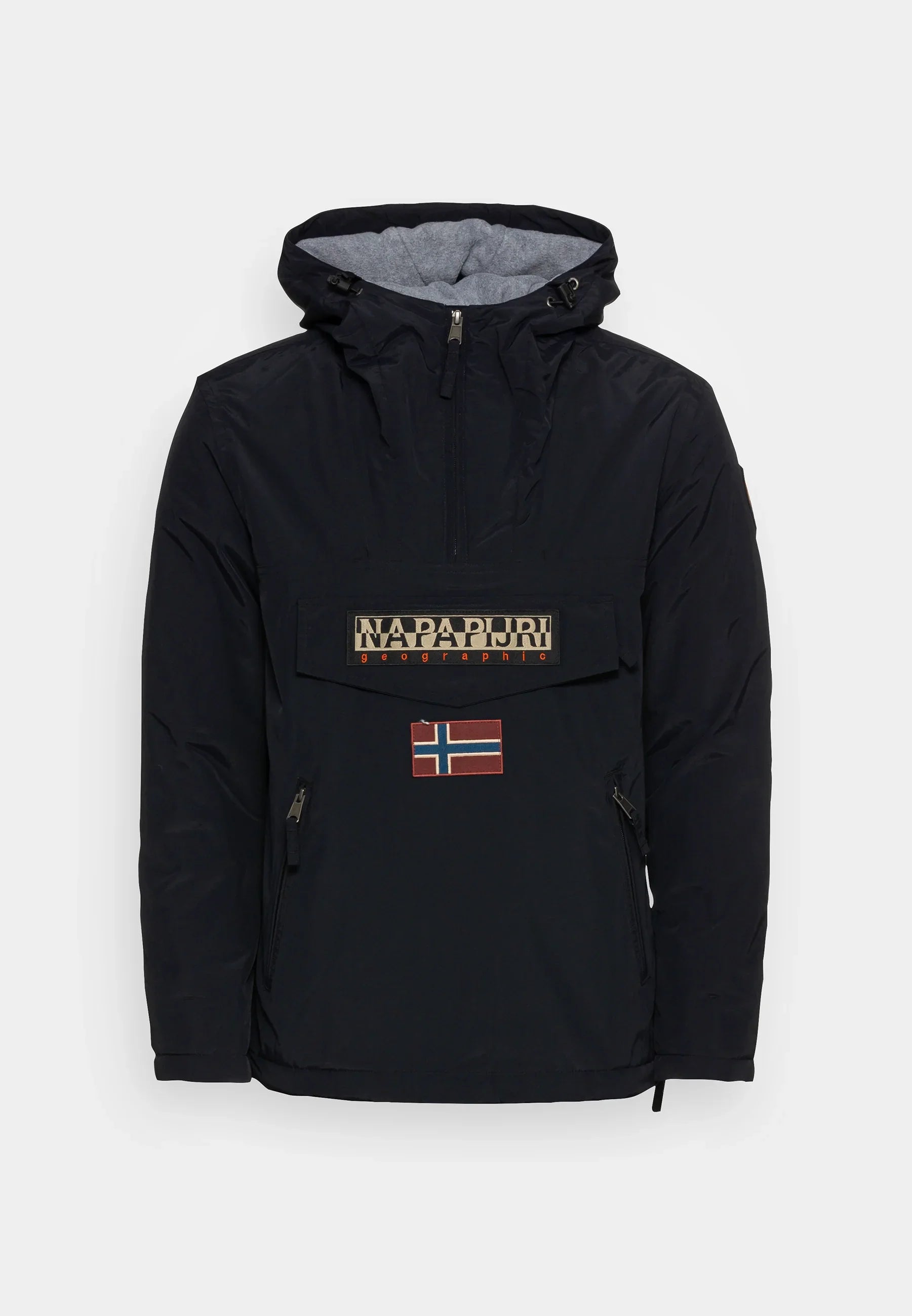 Anorak Rainforest Pocket 2 - Black - Mixte