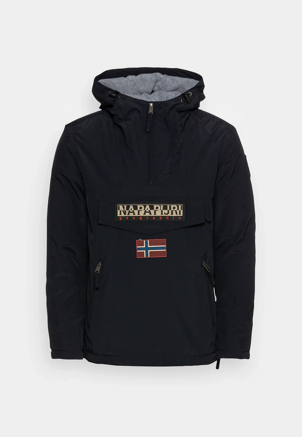 Anorak Rainforest Pocket 2 - Black - Mixte