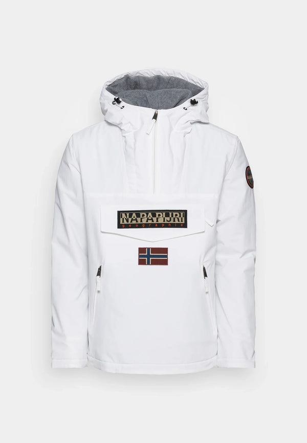 Anorak Rainforest Pocket 2 - White - Mixte