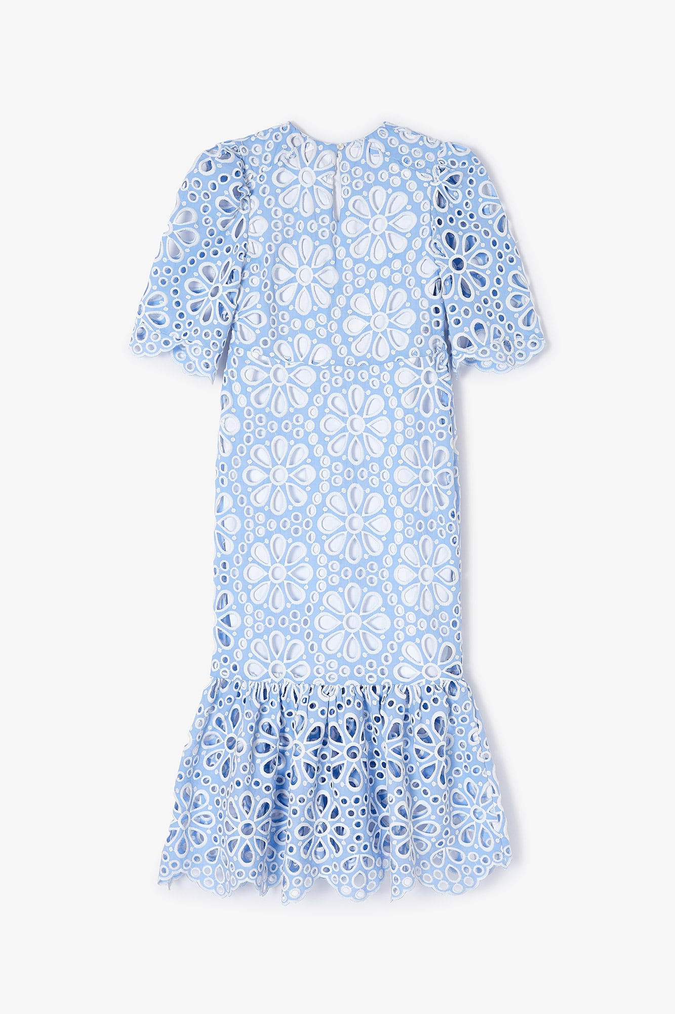 Robe Leyre Découpé Bleu