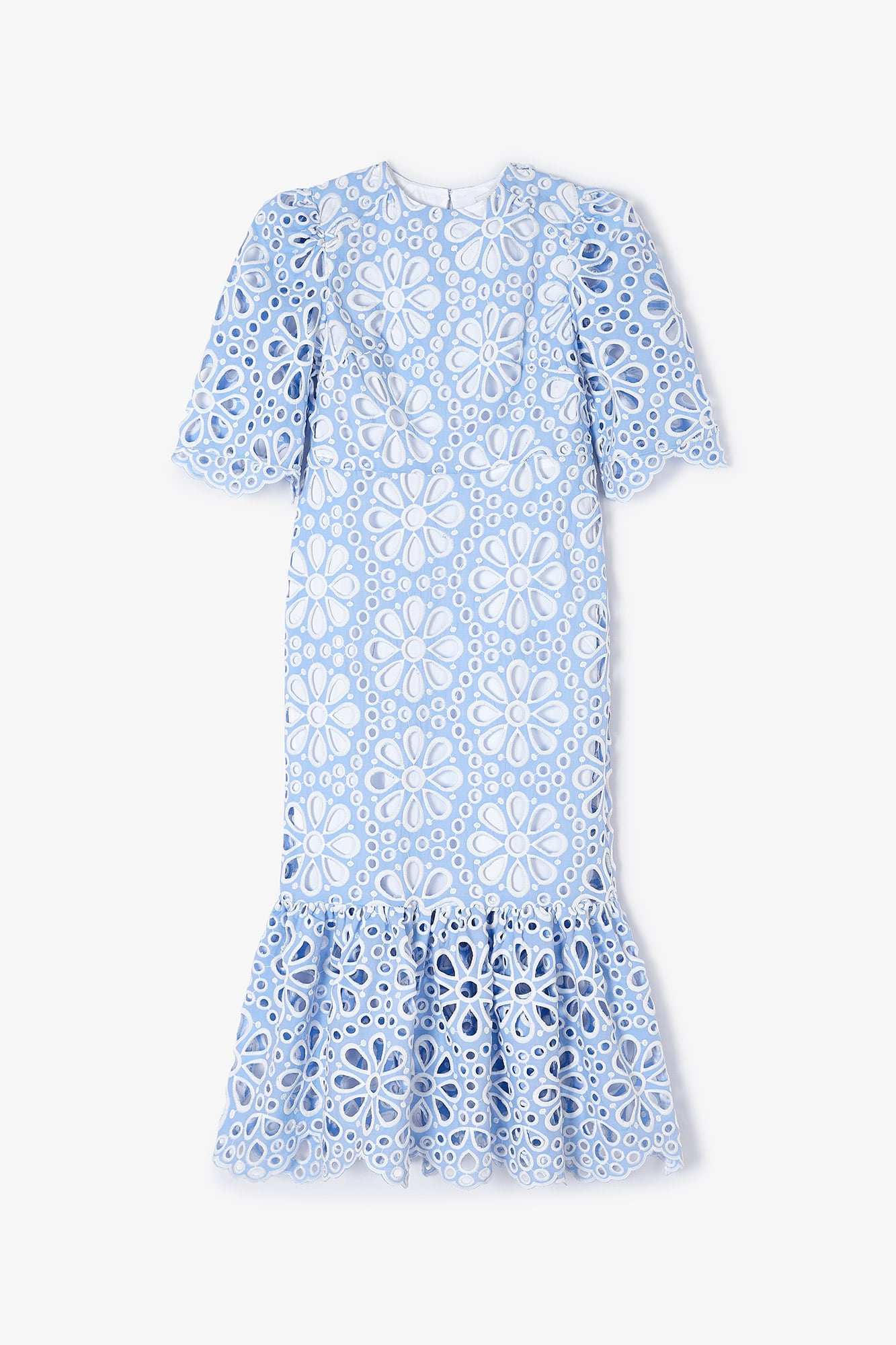 Robe Leyre Découpé Bleu