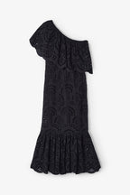Robe Découpé Découpé Noir