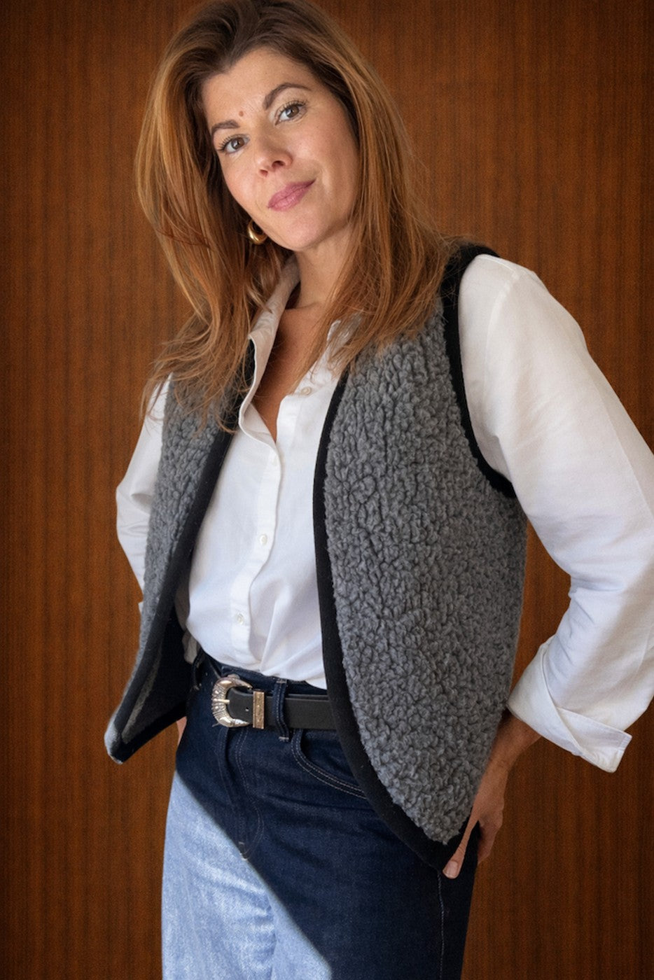 Gilet Veston - Gris Chine