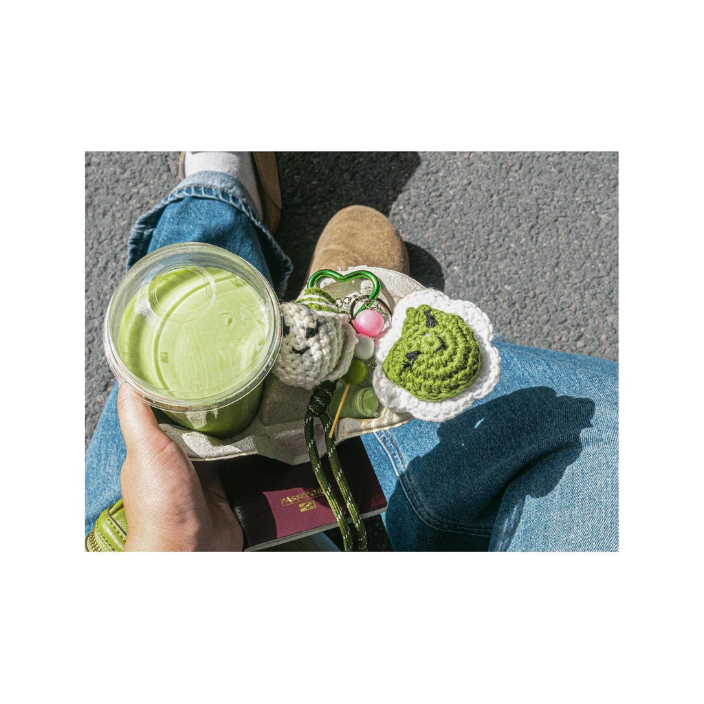 Kit Crochet Pour Débutant - Bag Charms- Matcha Club