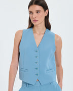 Gilet sans manches bleu_1