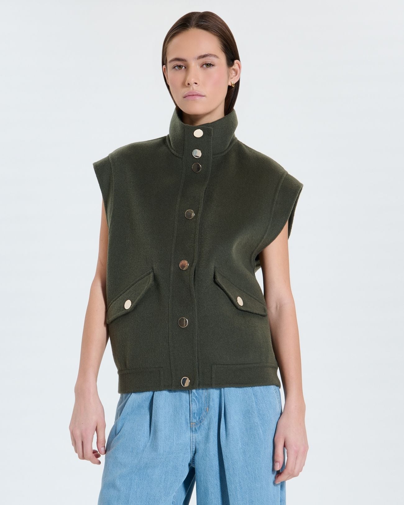 Veste sans manches kaki_1