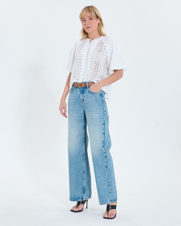 Chemisier en broderie anglaise écru_1