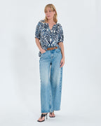Chemise fluide à imprimé Summer wave_1
