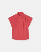Chemise manches courtes corail_5