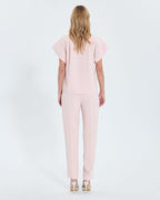 Chemise manches courtes nude_3