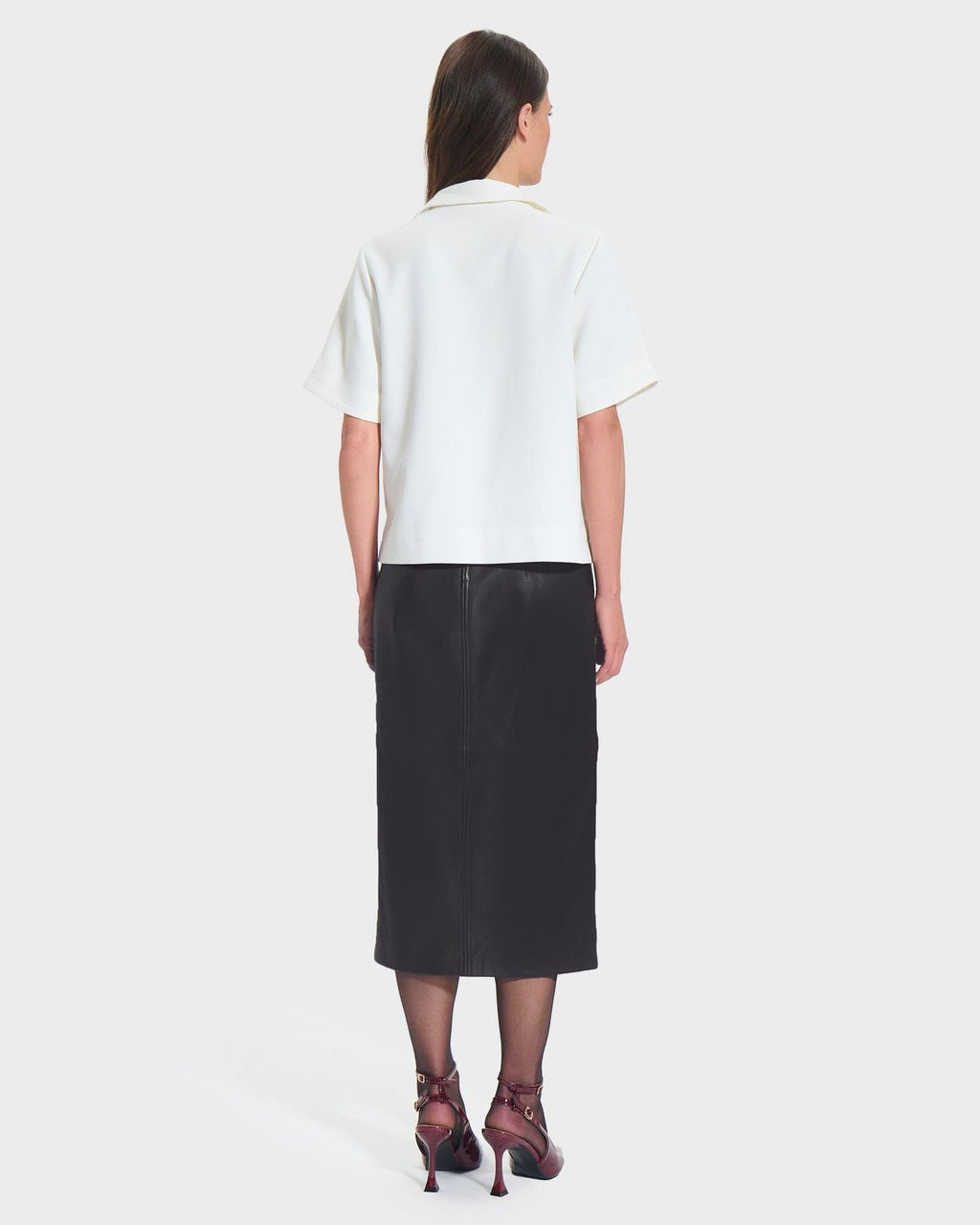 Top chemise fluide écru_3
