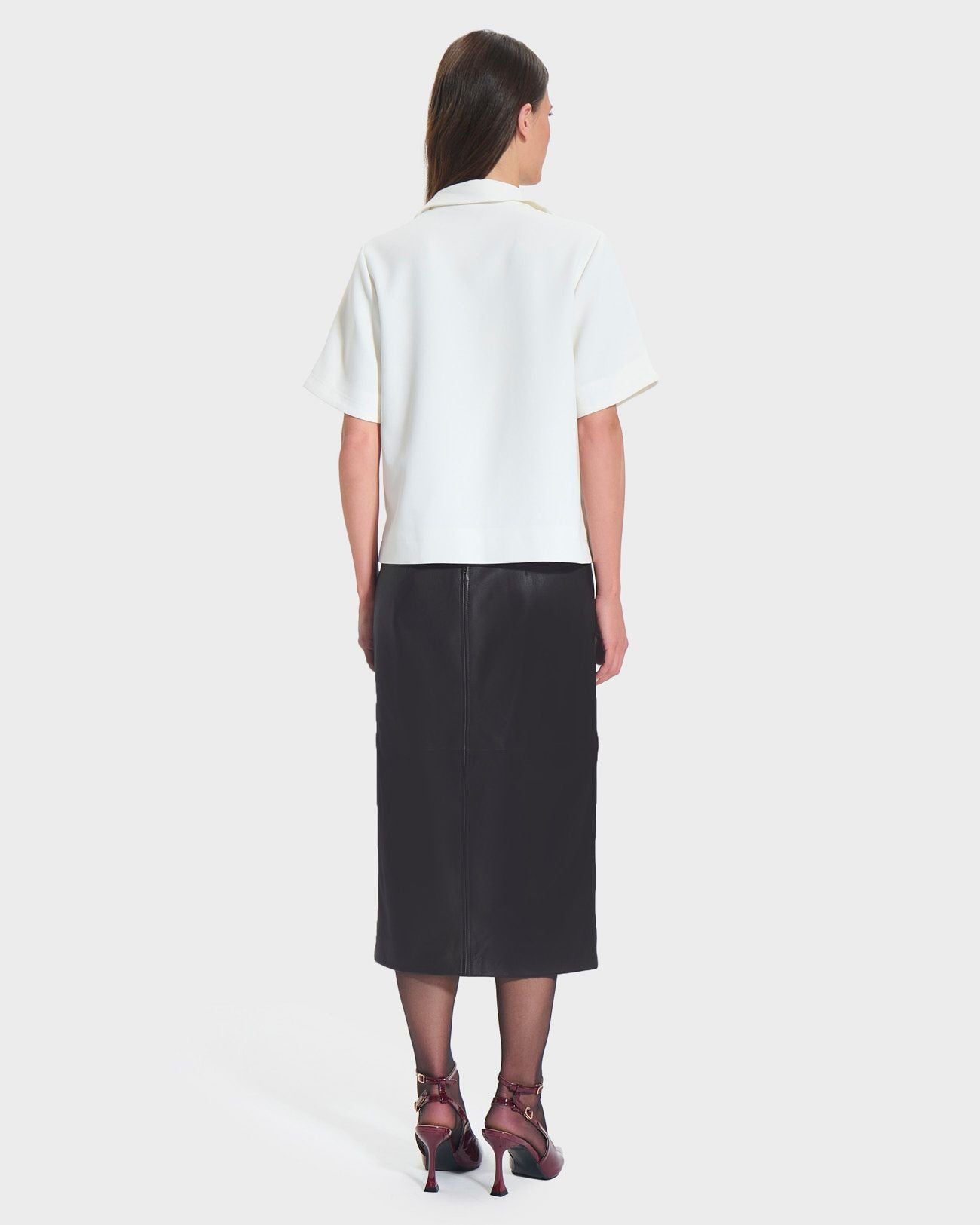 Top chemise fluide écru_3