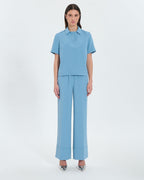 Top chemise fluide bleu_4