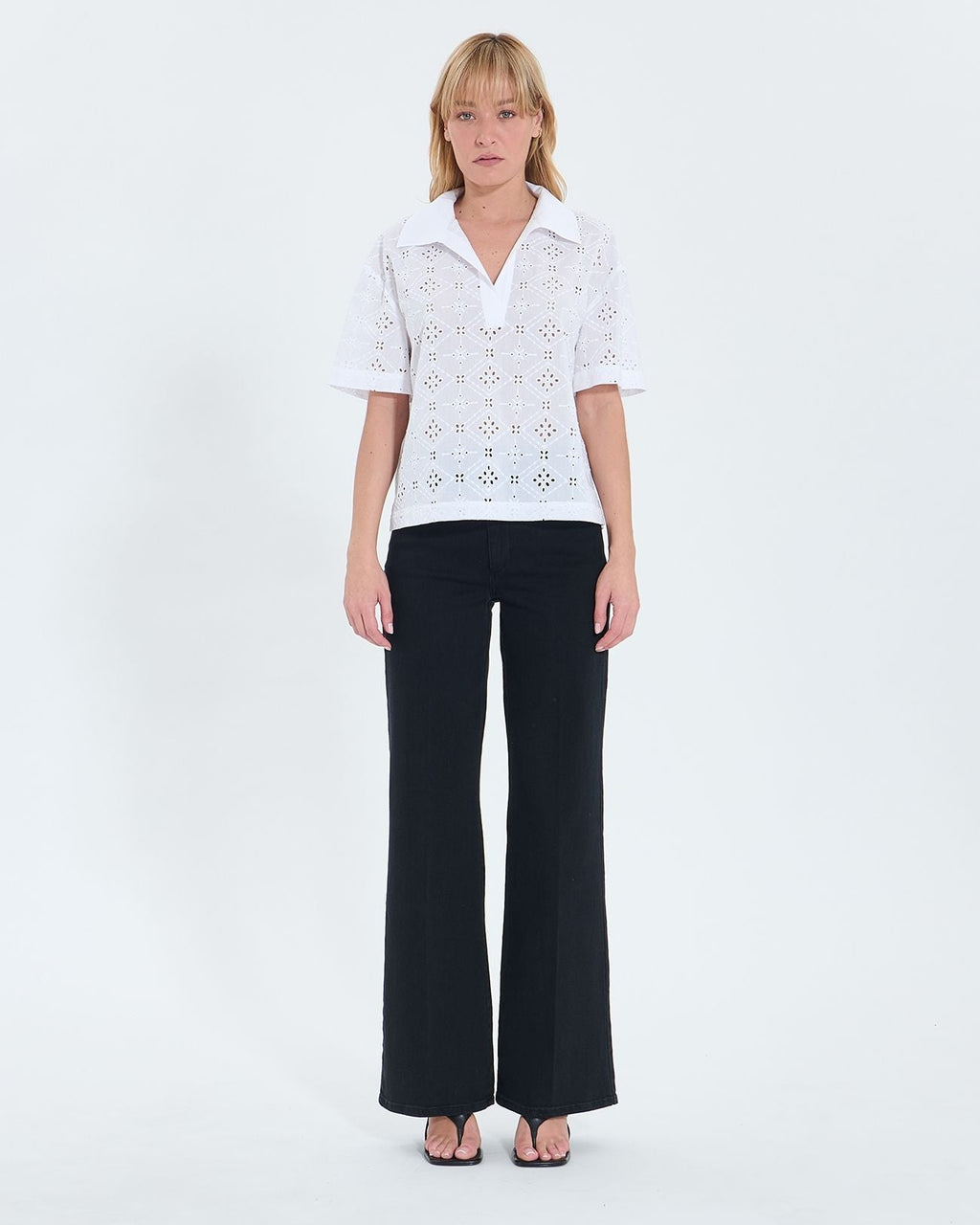 Top ample en broderie anglaise écrue_4
