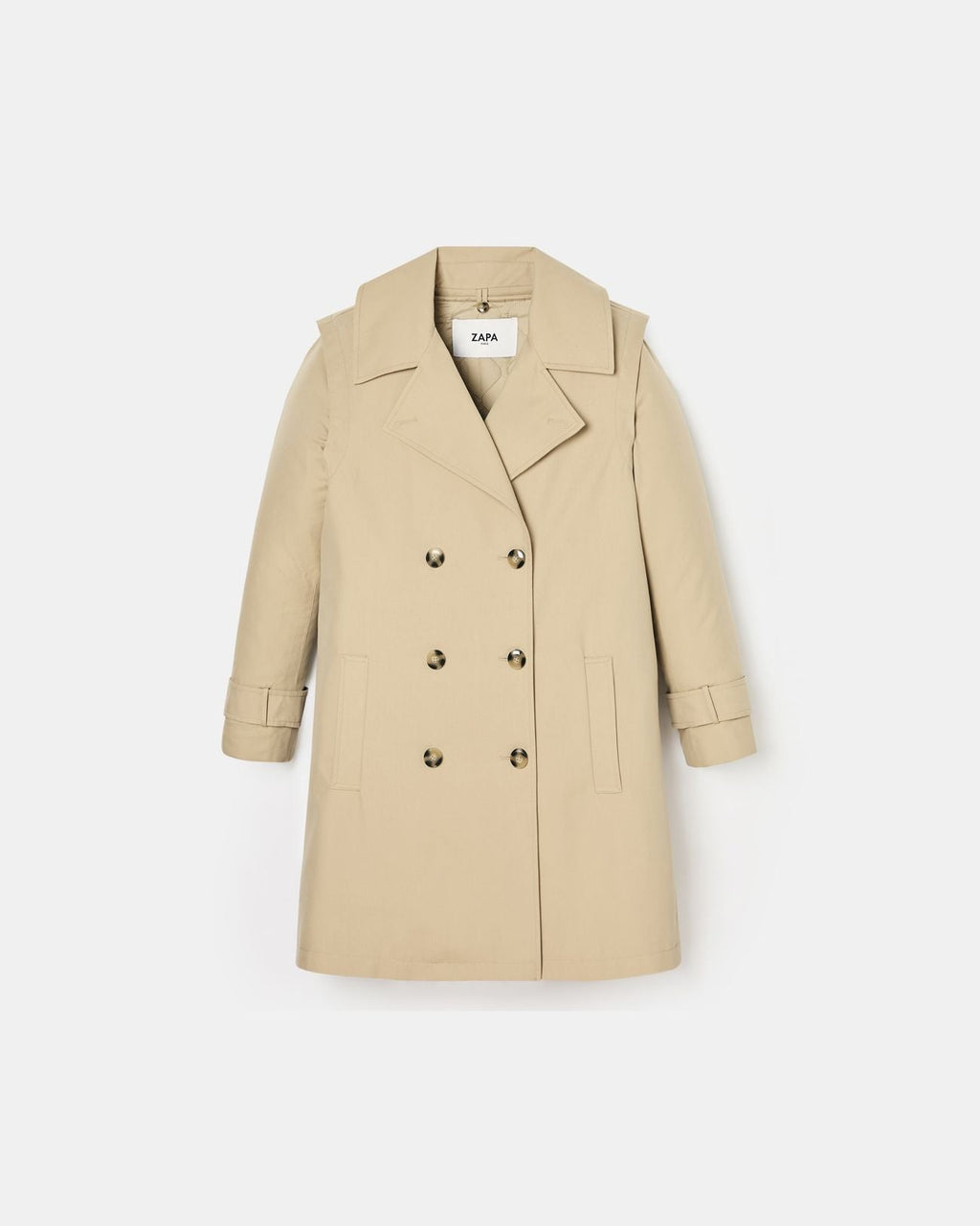 Trench modulable beige_7