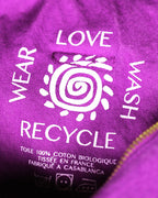 Sac 24H Coton Violet