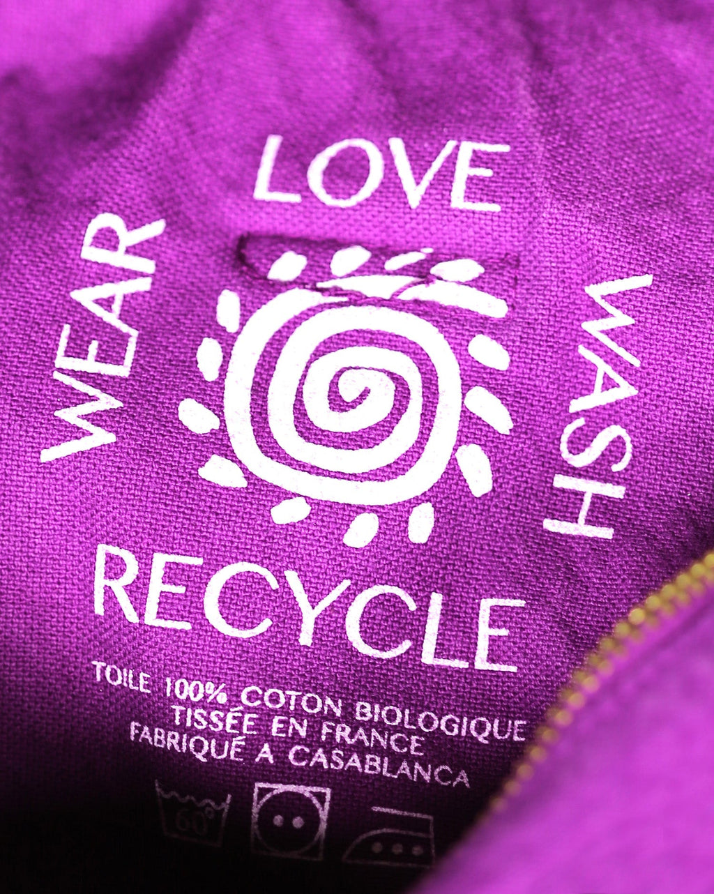 Sac De Voyage Coton Violet