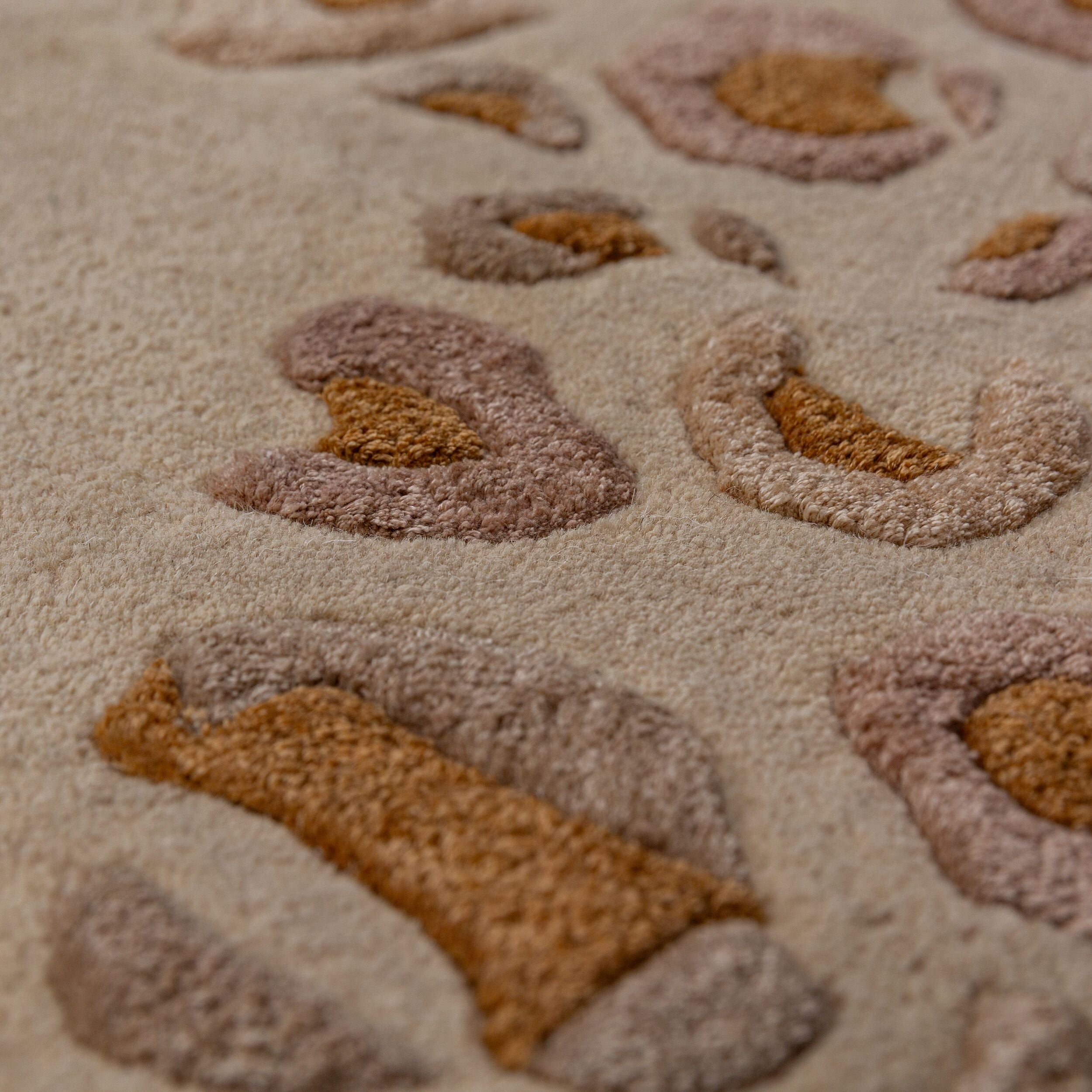Leopard Frame - Tapis En Laine