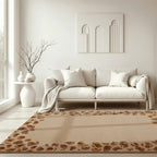 Leopard Frame - Tapis En Laine