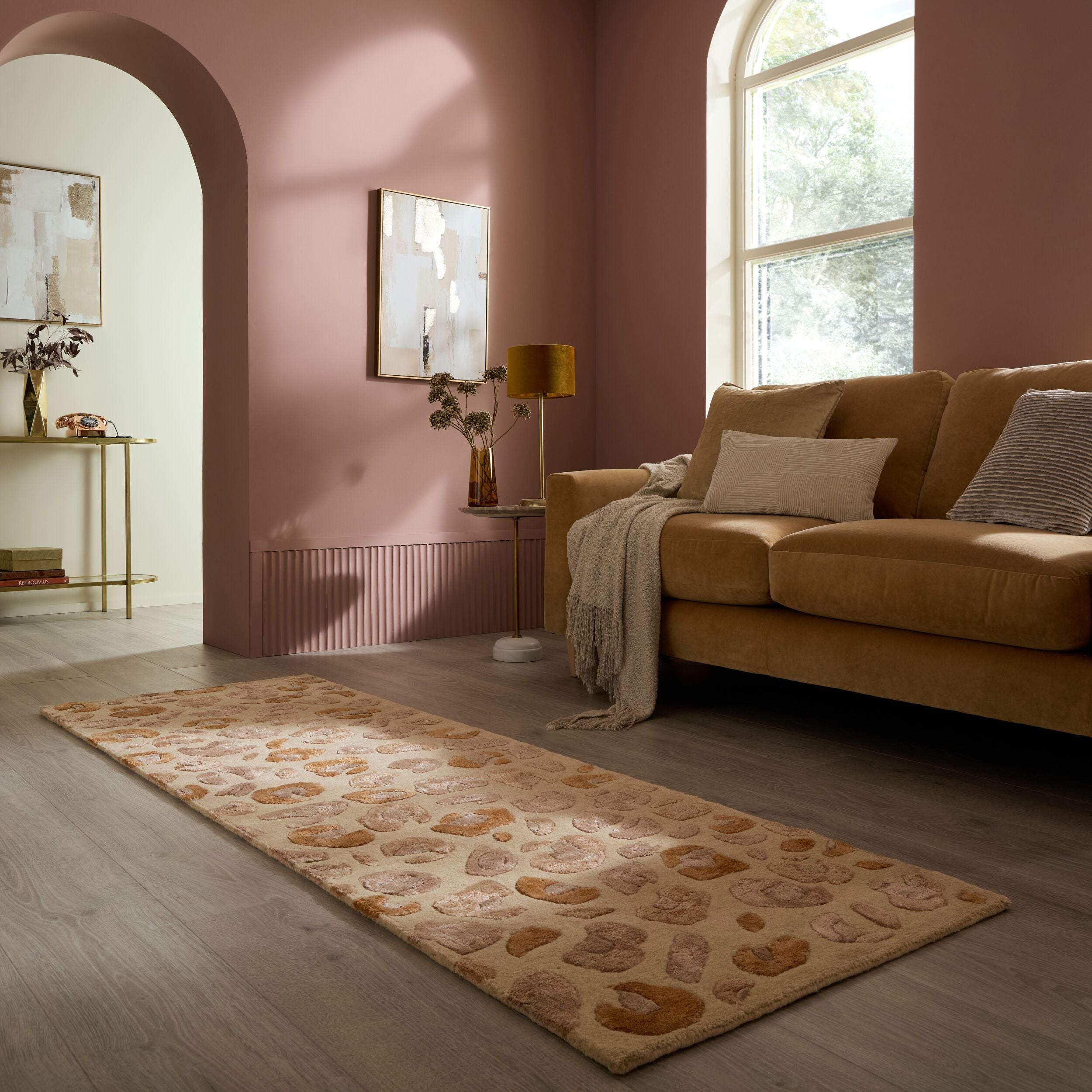 Leopard - Tapis De Couloir En Laine