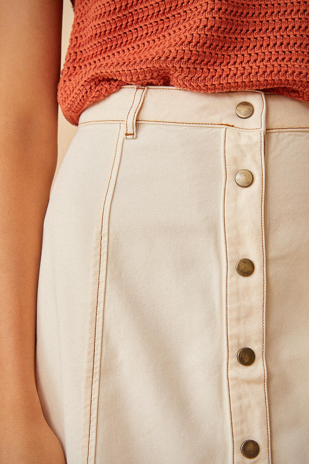 Jupe Vitoreta - Creme