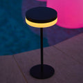 Vivia - Lampe De Table Solaire - Aluminium - Noir