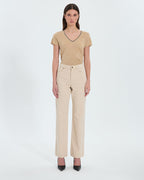 Jean crop beige_4